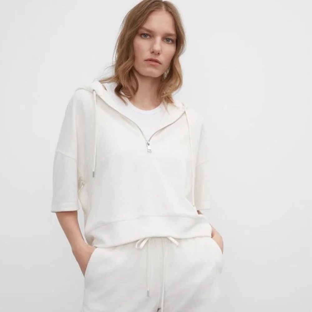 Club Monaco Terry Towel Hoodie